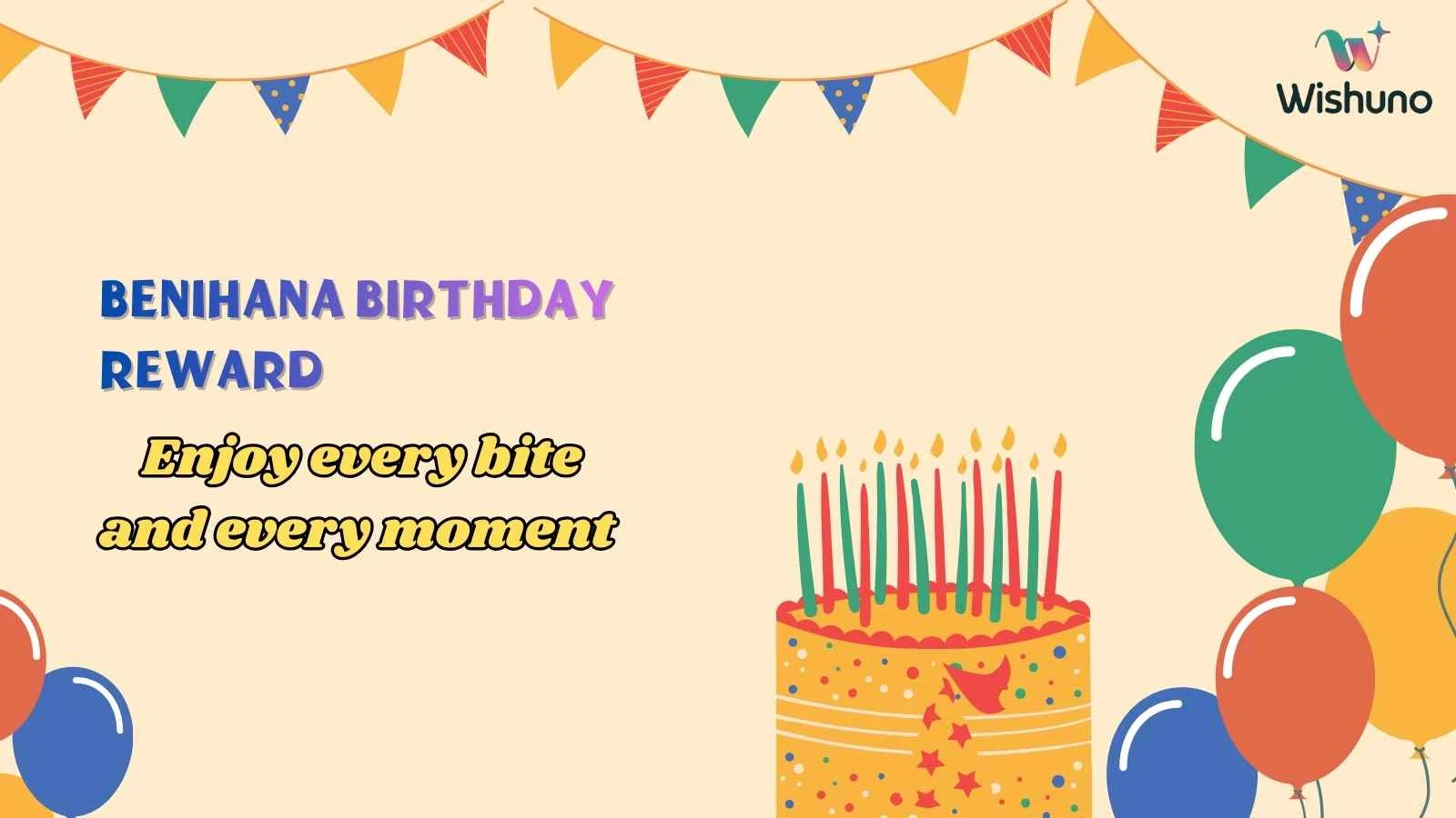 Benihana Birthday Reward