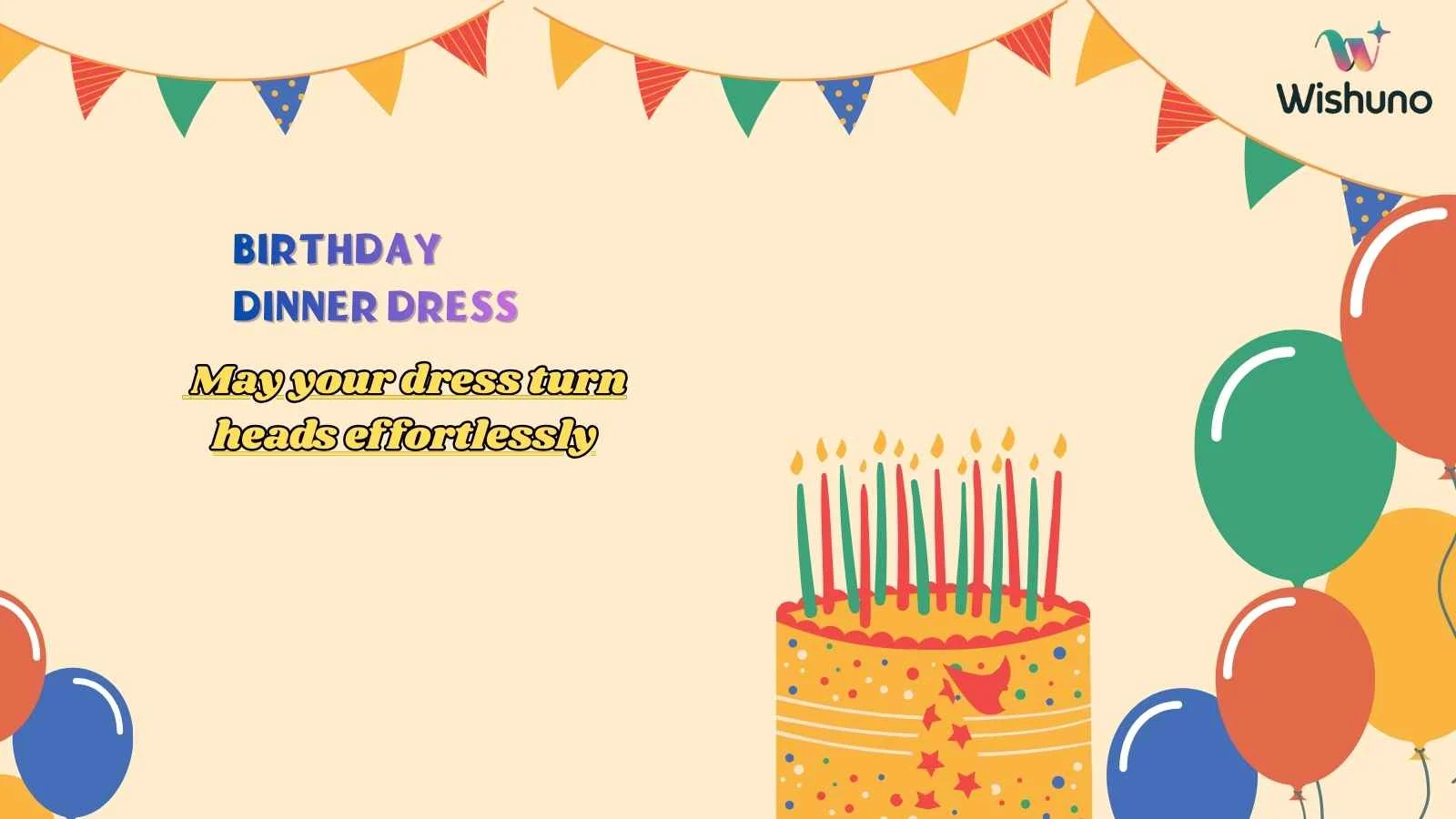 Birthday Dinner Dress