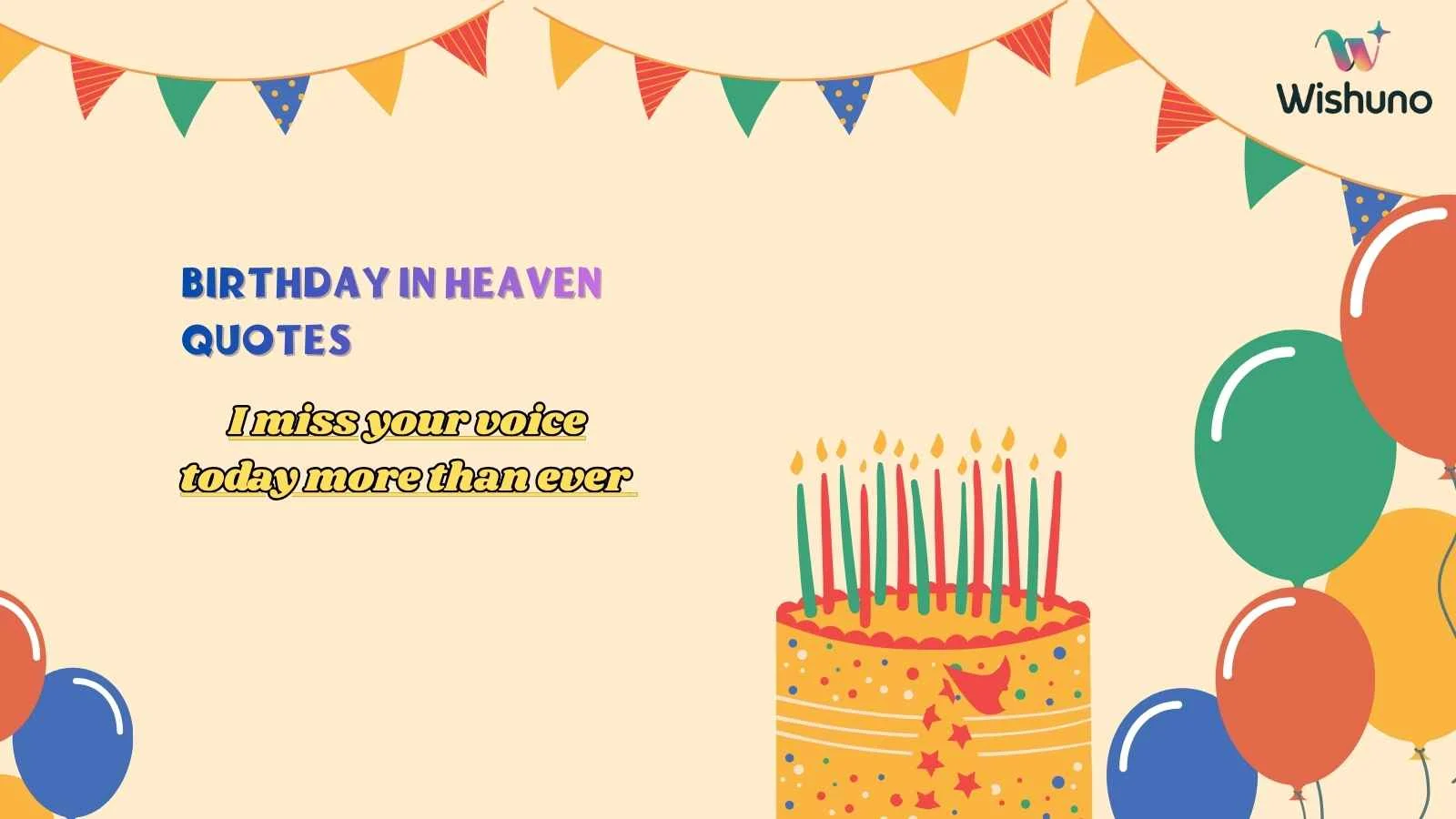 Birthday in Heaven Quotes