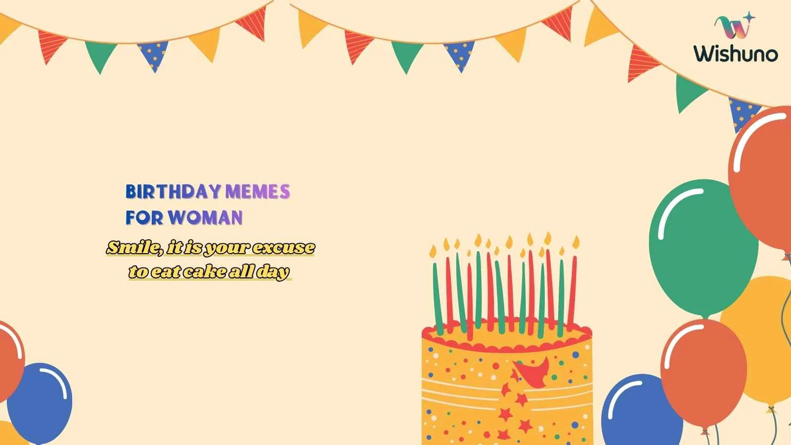 Birthday Memes for Woman