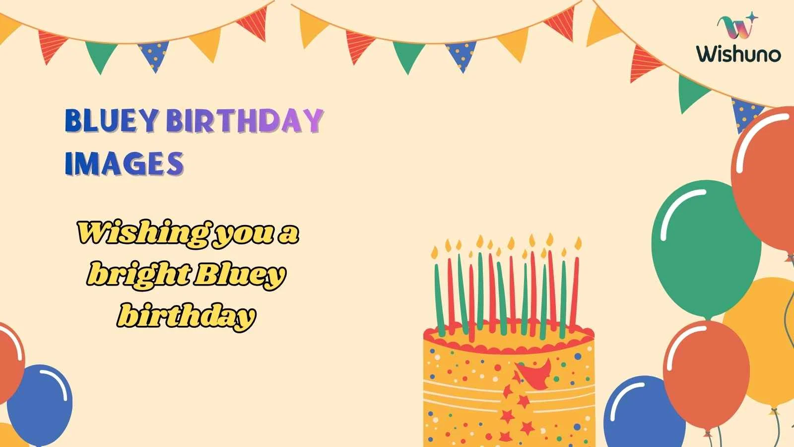 Bluey Birthday Images