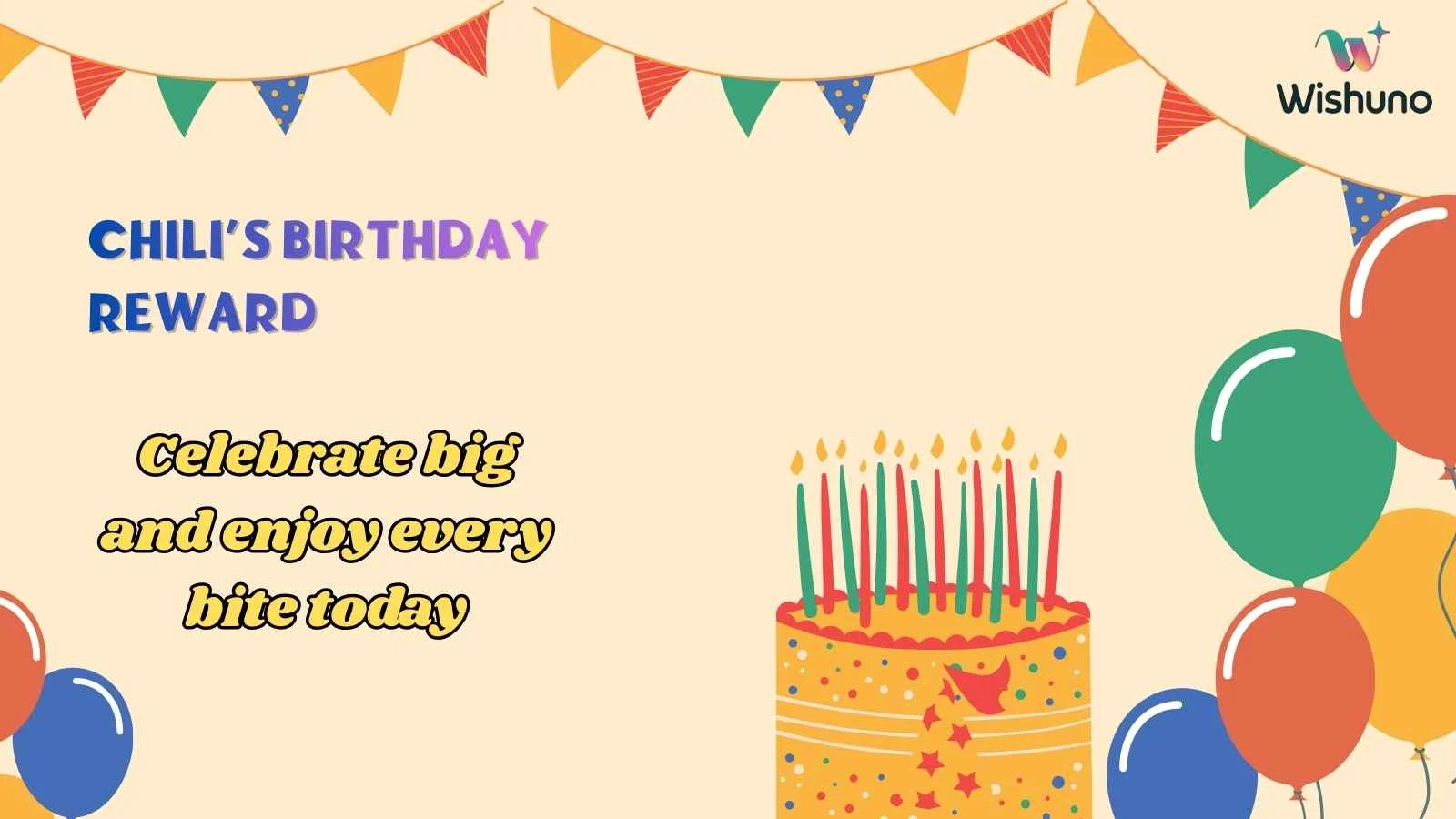 Chili’s Birthday Reward