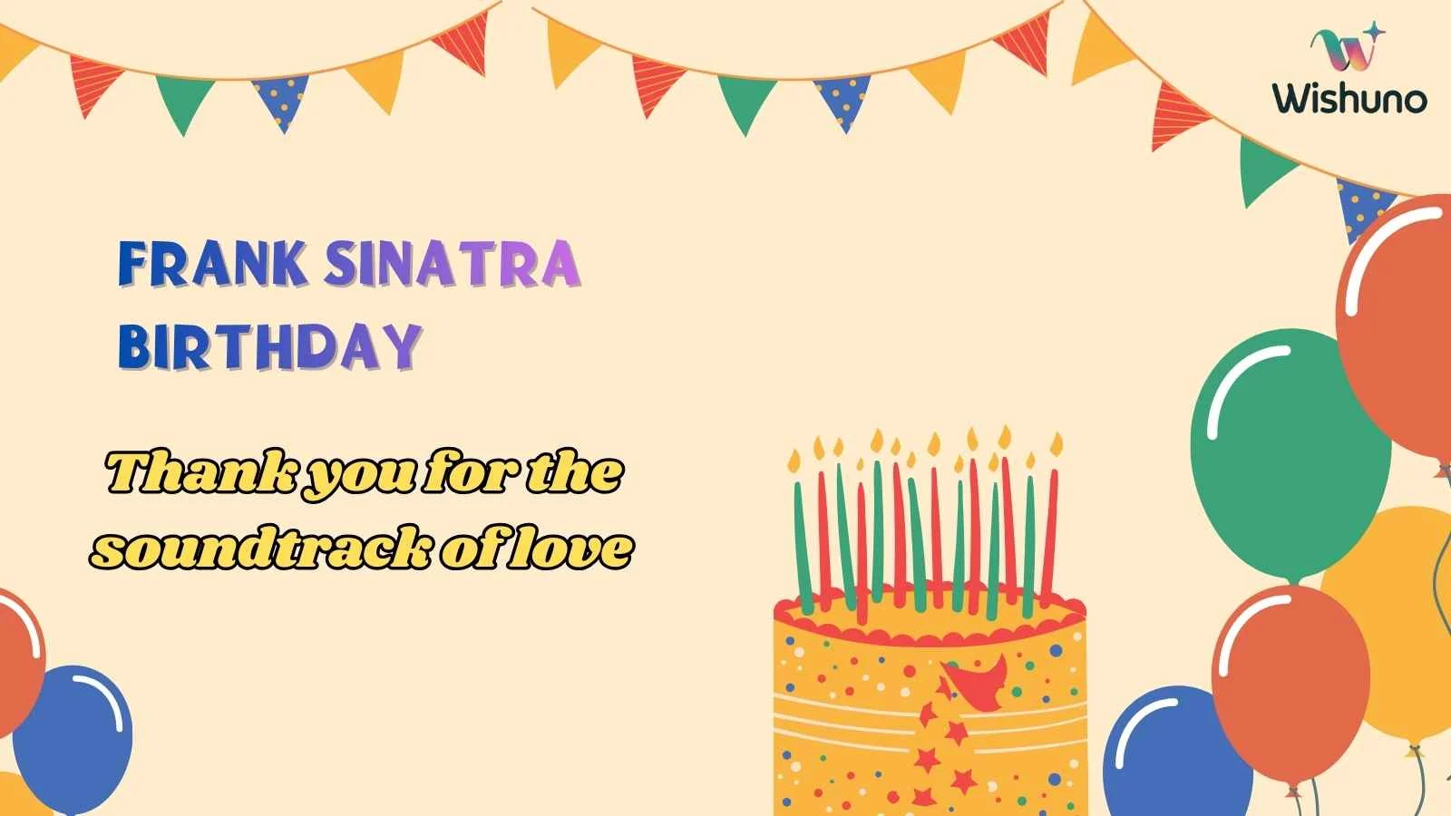 Frank Sinatra Birthday