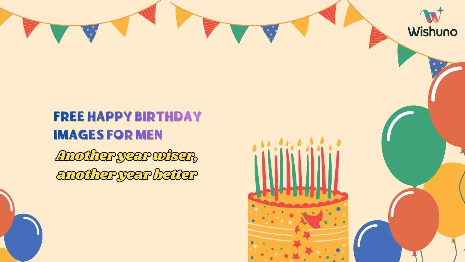 Free Happy Birthday Images for Men