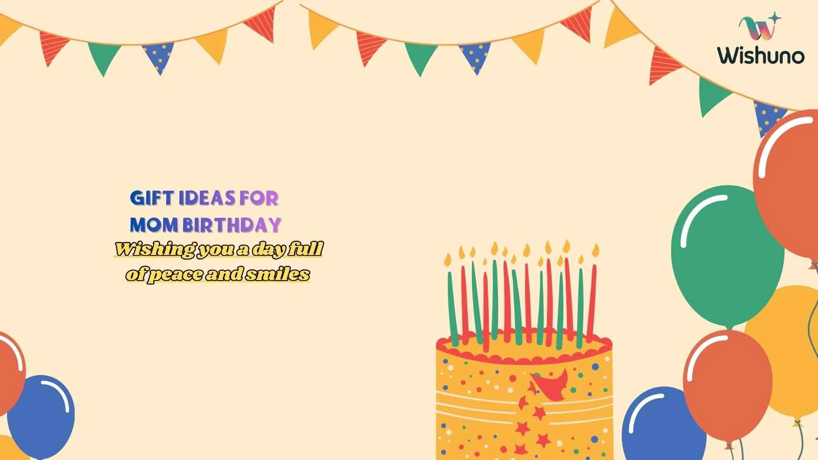 Gift Ideas for Mom Birthday