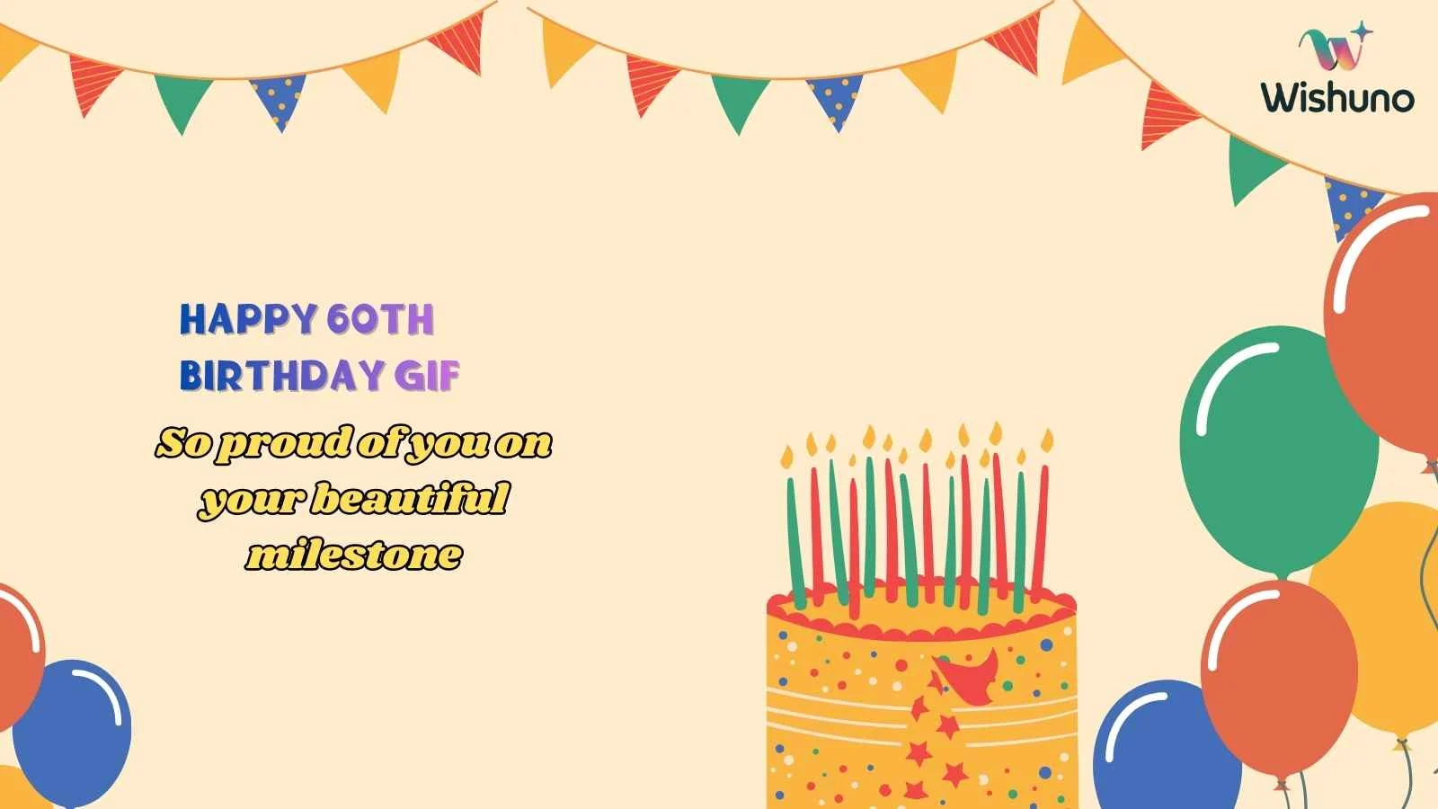 Happy 60th Birthday GIF