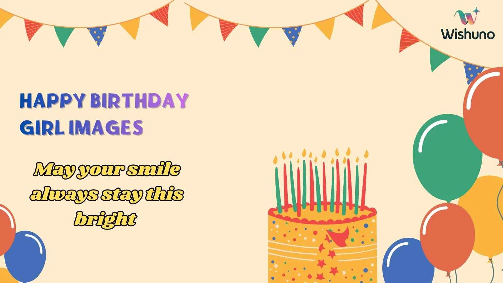 Happy Birthday Girl Images