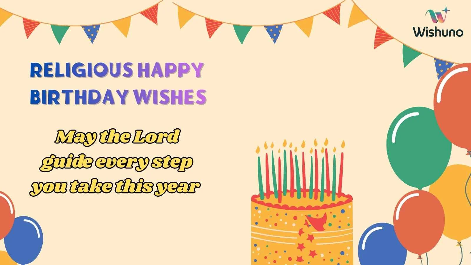 Religious Happy Birthday Wishes