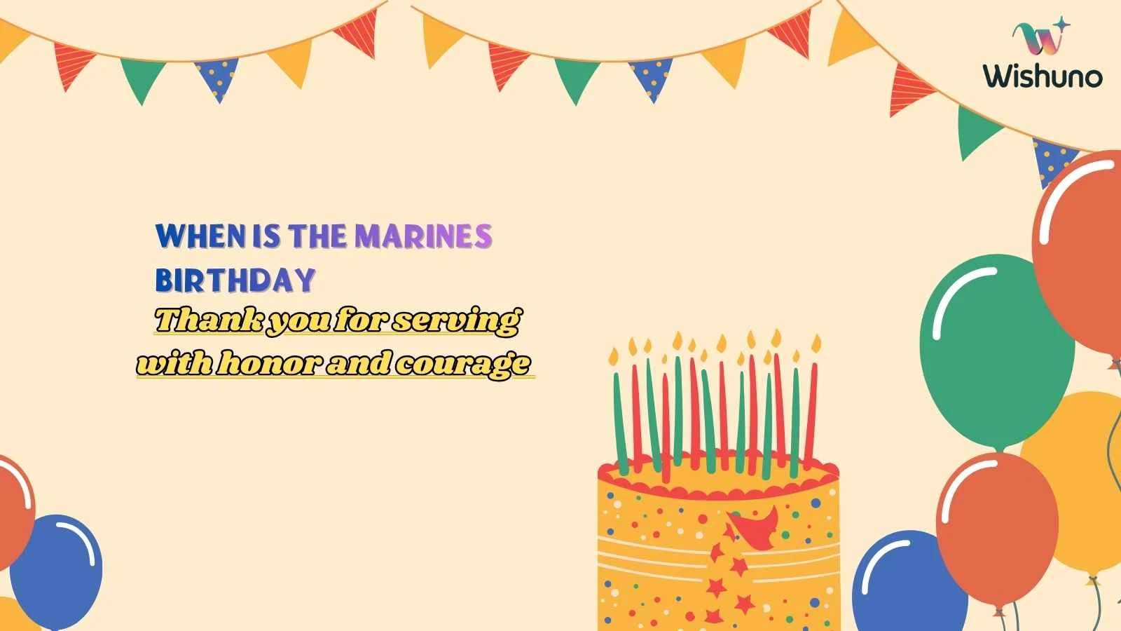 When Is the Marines Birthday