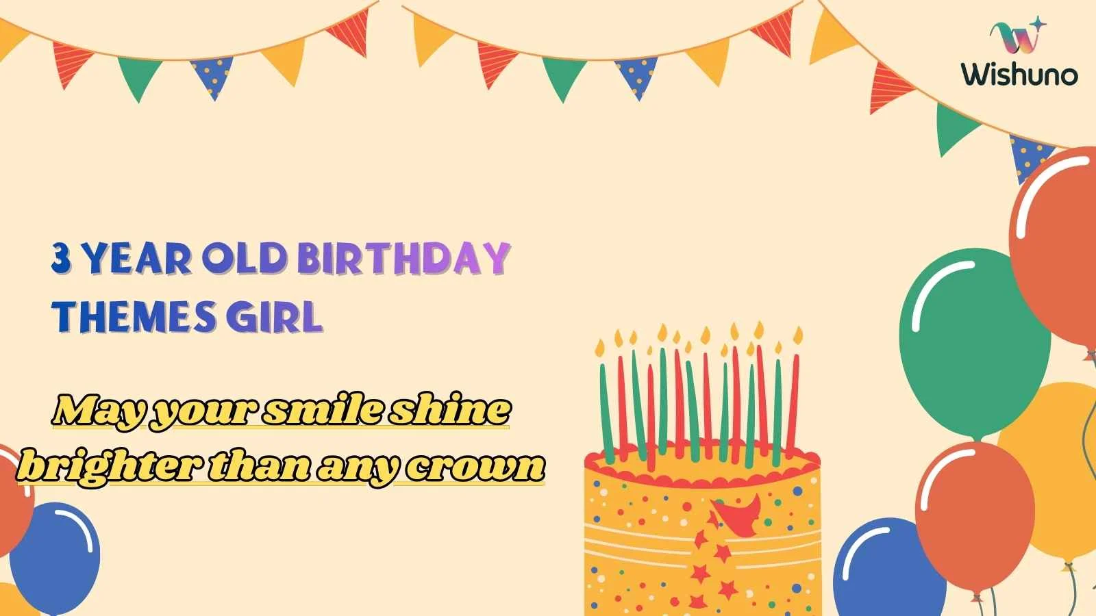 3 Year Old Birthday Themes Girl