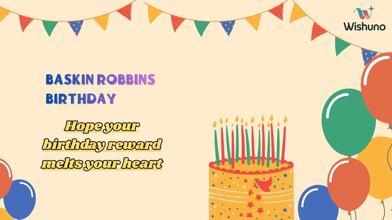 Baskin Robbins Birthday