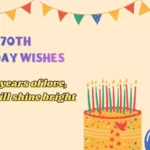 Happy 70th Birthday Wishes