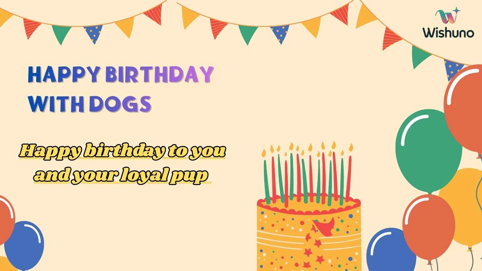 Happy Birthday With Dogs