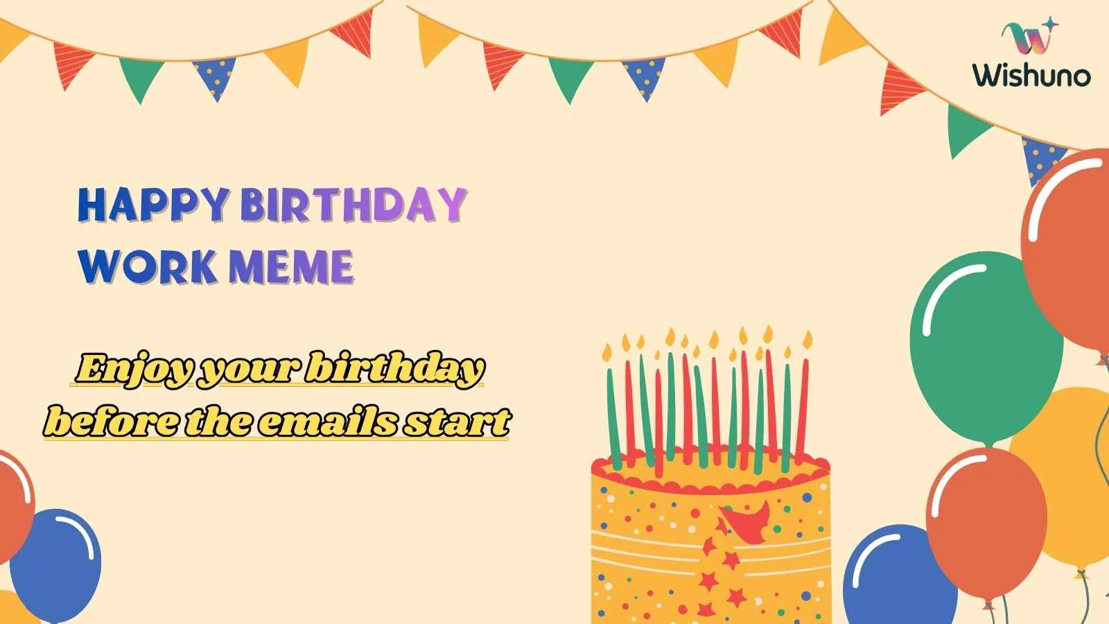 Happy Birthday Work Meme