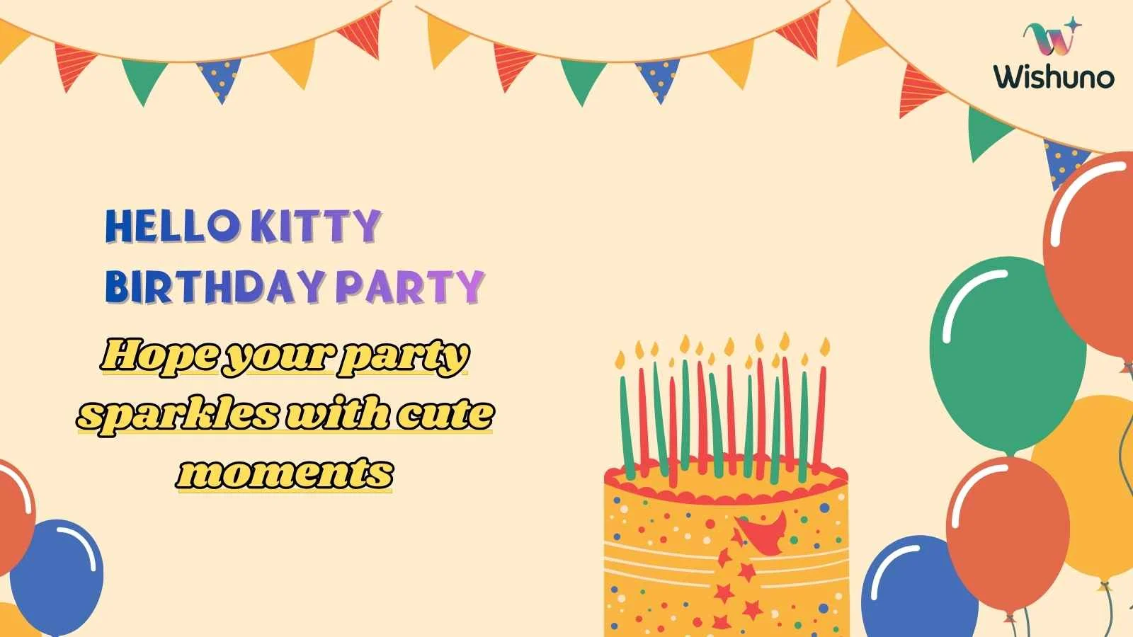 Hello Kitty Birthday Party