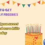 Places to Get Birthday Freebies